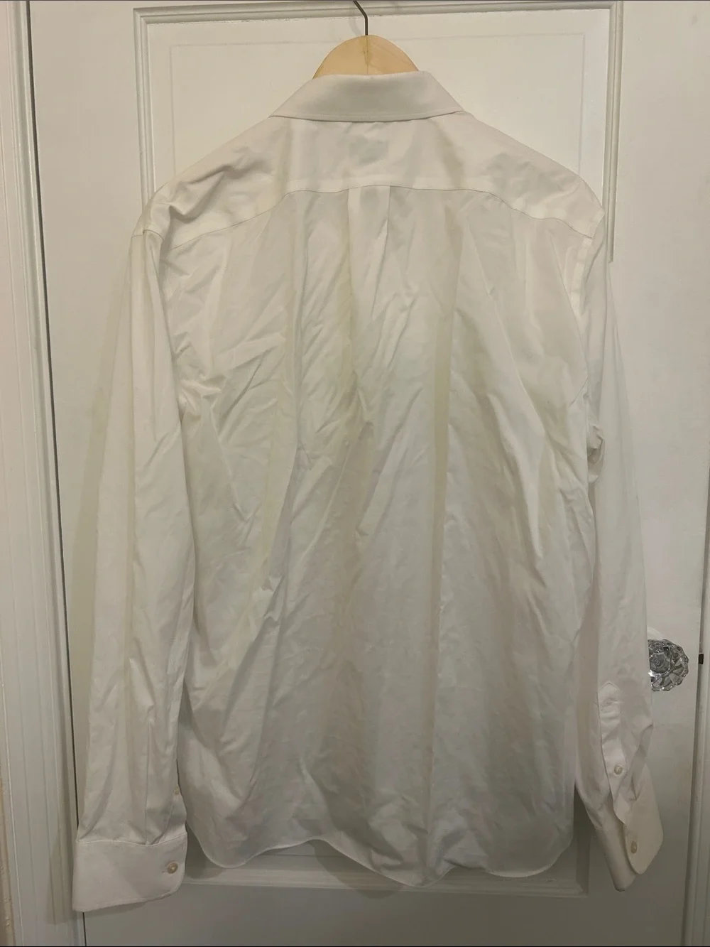 🛍 2/$18 J. Crew Shirt Men's Slim Fit White Long Sleeve Button Up Shirt